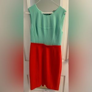 BCBG MAX AZRIA Color-Block Dress. Style: Blaire.